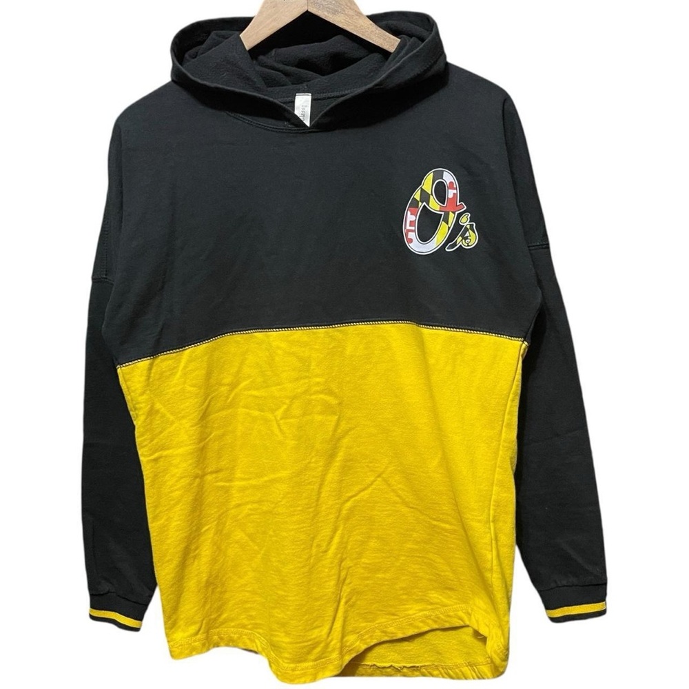 Baltimore Orioles MLB baseball O’s graphic logo long sleeve sports hoodie shirt